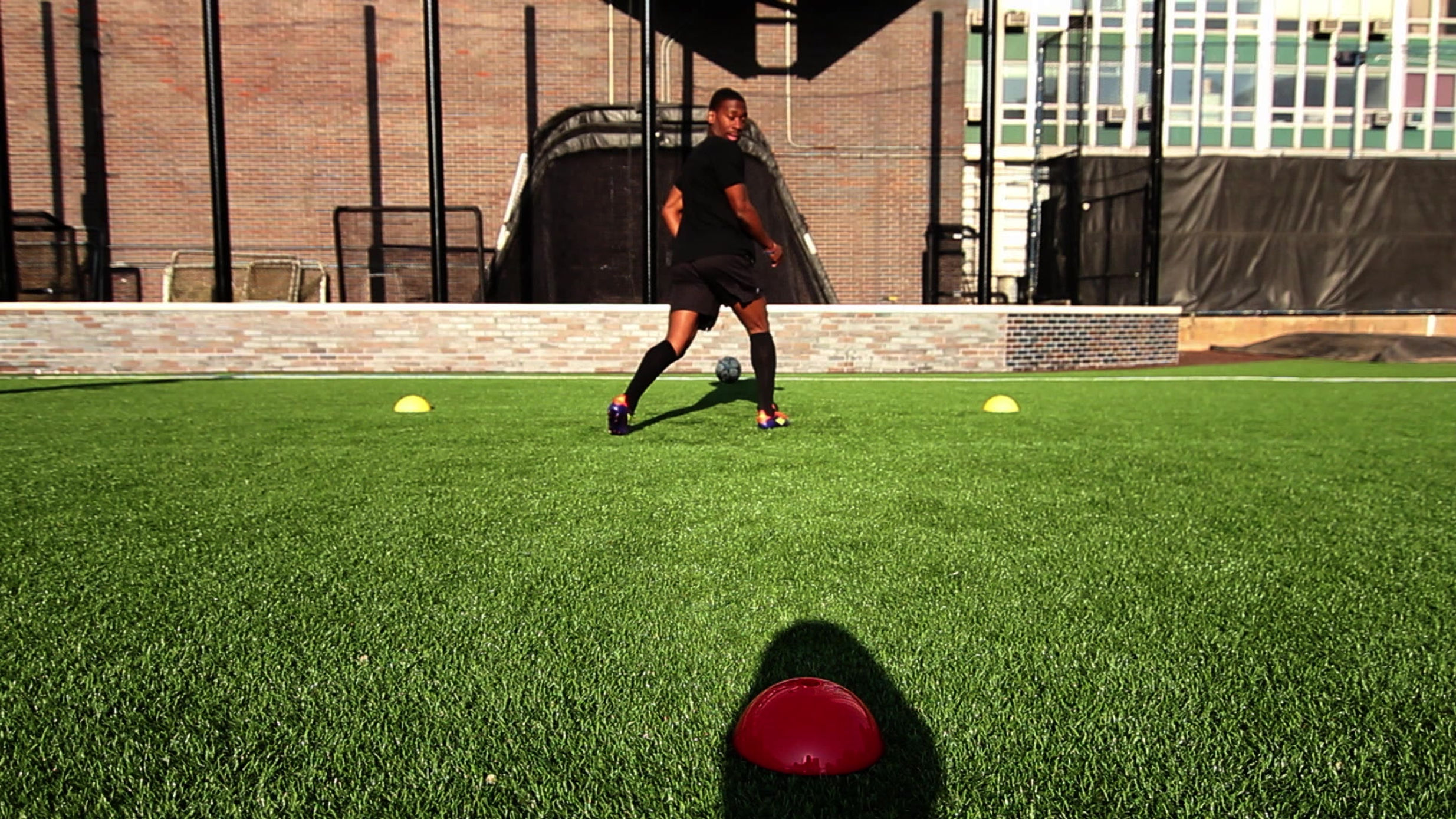 Wall Passing with Vision